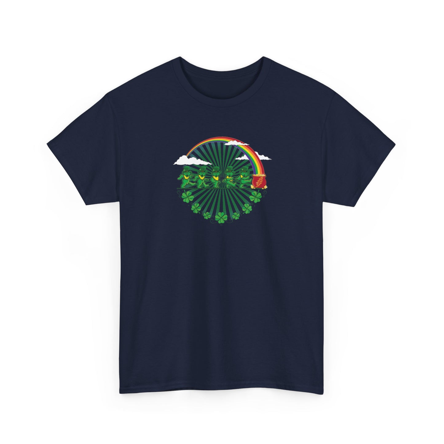 Lucky Leprechaun Bears Grateful Dead T-Shirt - St. Patricks Day
