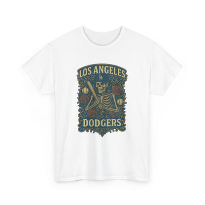 Los Angeles Dodgers Retro Poster Art T-shirt