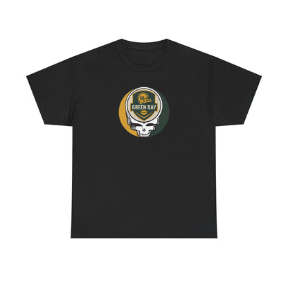 Green Bay Packers Stealie Grateful Dead Steal Your Face T-Shirt - NFL