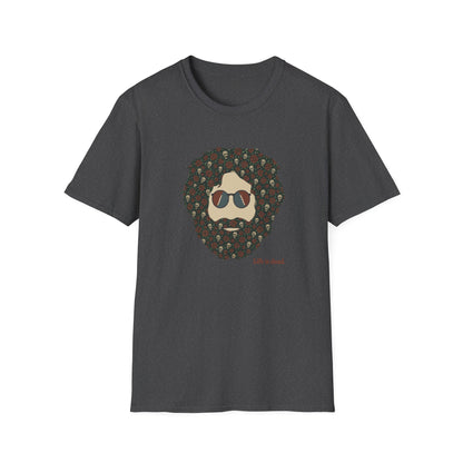 Skull & Roses Jerry Life is dead. T-Shirt