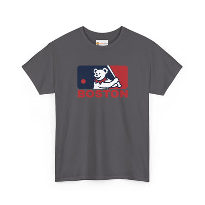 Red Sox MLB Logo Grateful Dead Steal Your Face T-Shirt