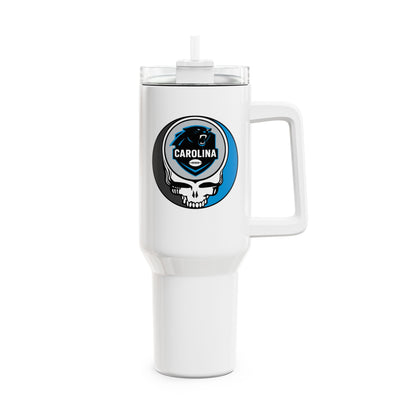 Carolina Football Stealie "Fat Man" Tumbler,  Double Insulated 40oz Travel Mug