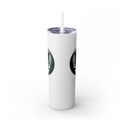 Philadelphia Football Stealie Skinny Tumbler with Straw, 20oz - NFL
