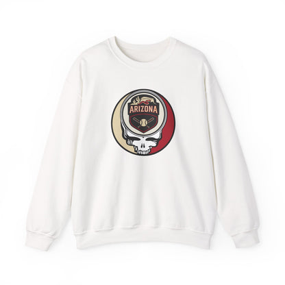 Arizona Diamondbacks Stealie Grateful Dead Crewneck Sweatshirt - MLB