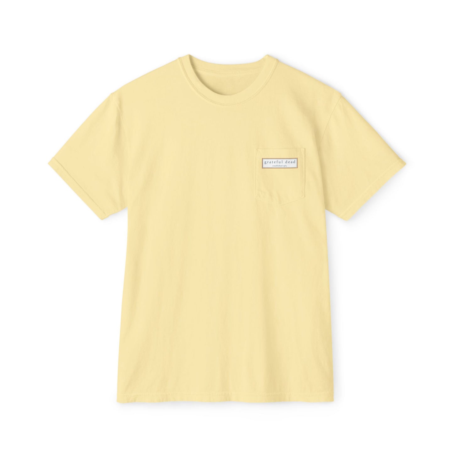 Grateful Dead Jerry Garcia Vineyard Collection Garment-Dyed Pocket T-Shirt