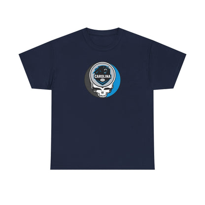 Carolina Panthers Grateful Dead Steal Your Face T-Shirt - NFL