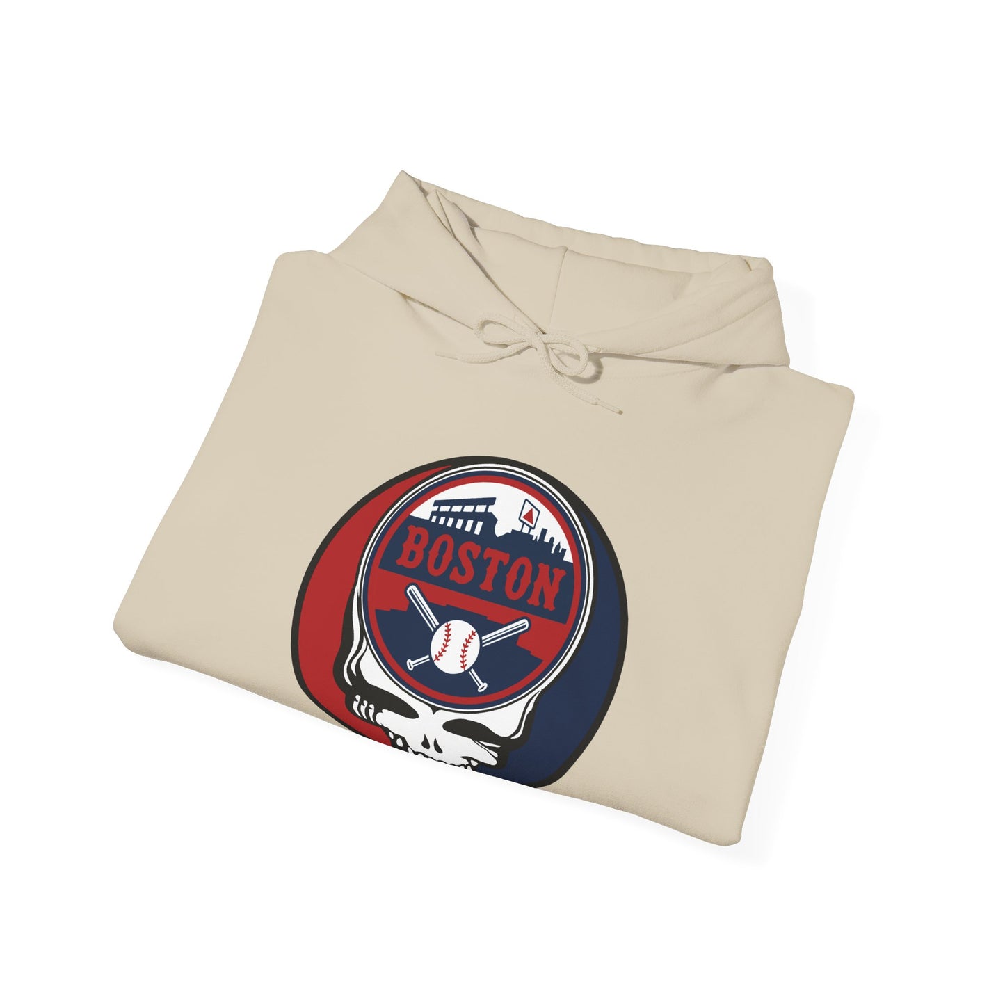 Boston Red Sox Grateful Dead Unisex Heavy Blend Hoodie - Hooded Sweatshirt