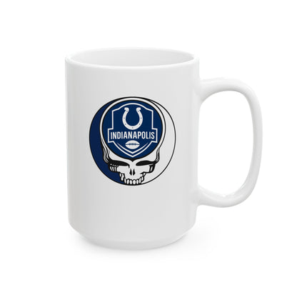 Indianapolis Football Stealie Ceramic Coffee Mug - NFL