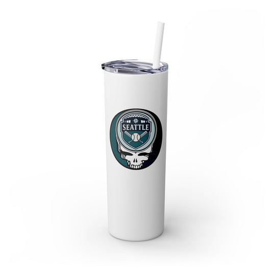 Seattle Mariners Skinny Tumbler with Straw, 20oz