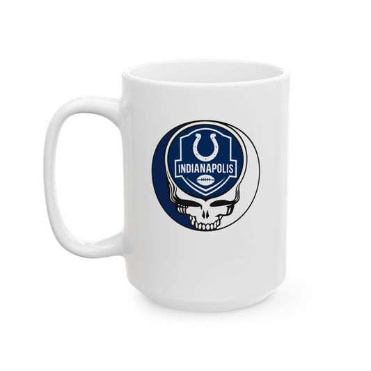 Indianapolis Football Stealie Ceramic Coffee Mug - NFL