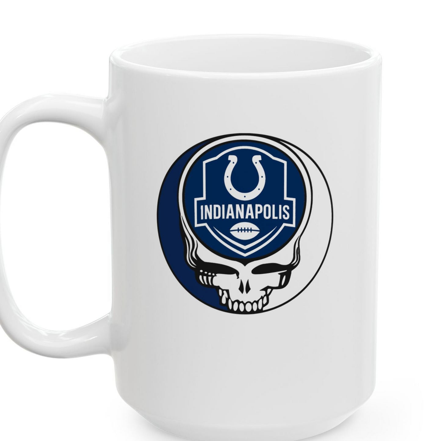 Indianapolis Football Stealie Ceramic Coffee Mug - NFL