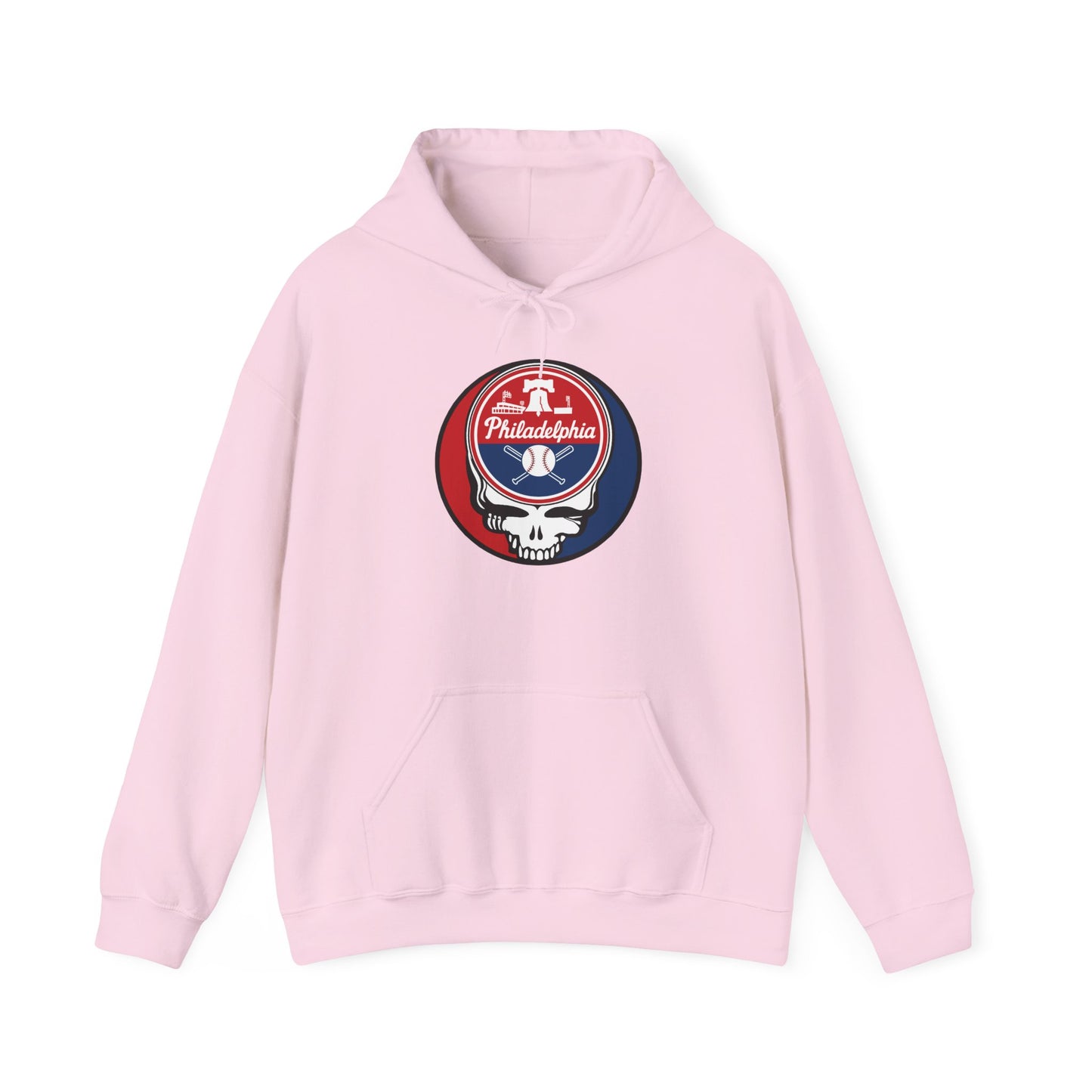 Philadephia Phillies Grateful Dead Unisex Heavy Blend Hoodie - MLB