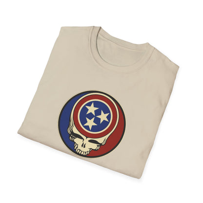 Tennessee State Flag Stealie Grateful Dead T-Shirt