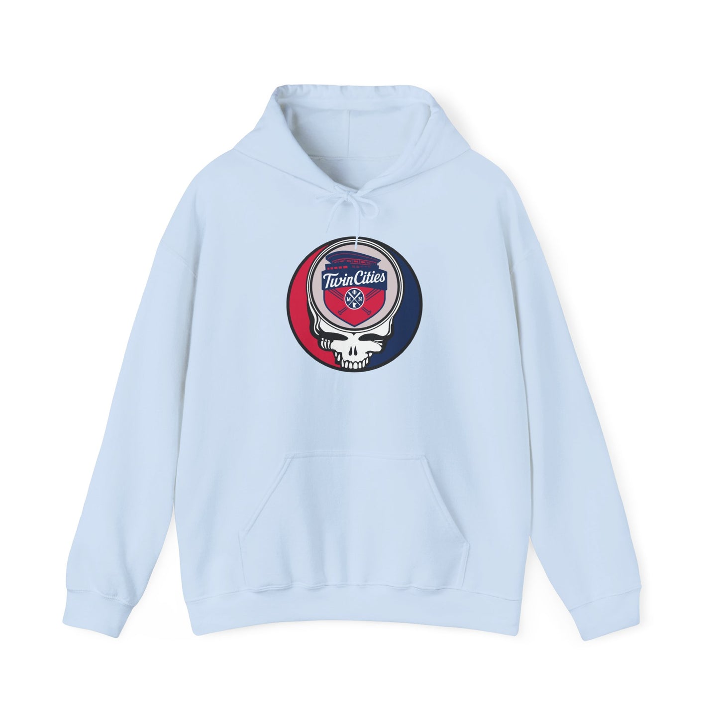 Minnesota Twins Grateful Dead Unisex Heavy Blend Hoodie - Hooded Sweatshirt