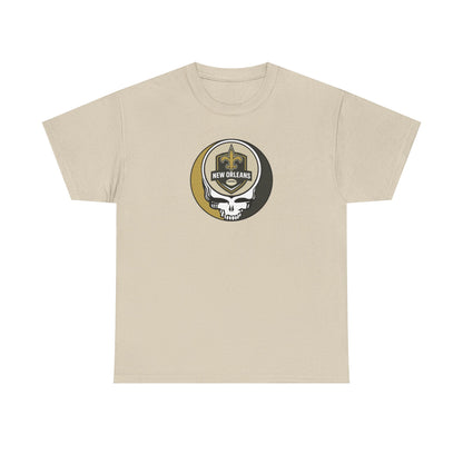 New Orleans Saints Stealie Grateful Dead Steal Your Face T-Shirt - NFL