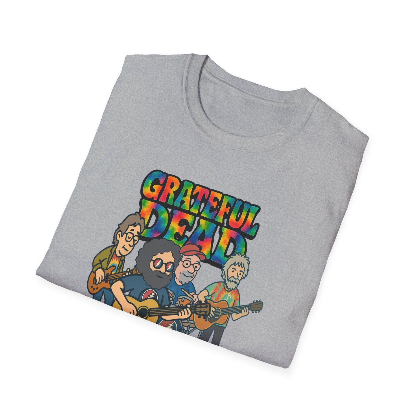 Jerry and The Boys - Life is dead. Grateful Dead TShirt