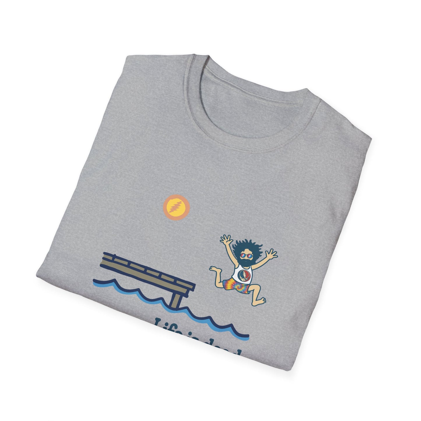 Life is dead. Jerry's Playin' At the Lake T-Shirt