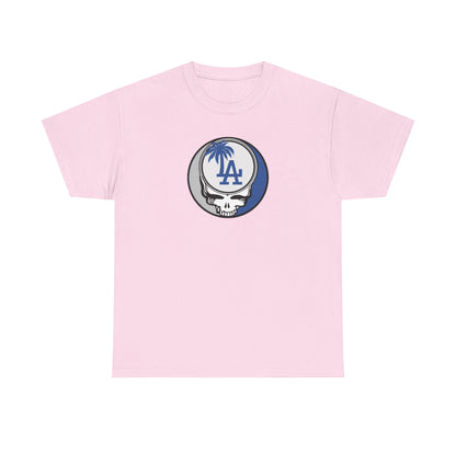 Los Angeles Dodgers Grateful Dead Steal Your Face T-Shirt - MLB