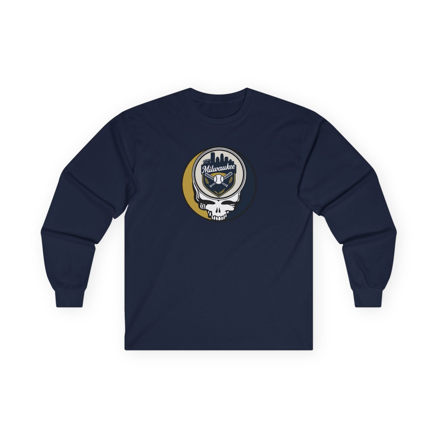 Milwaukee Brewers Classic Stealie Long Sleeve Tee - MLB