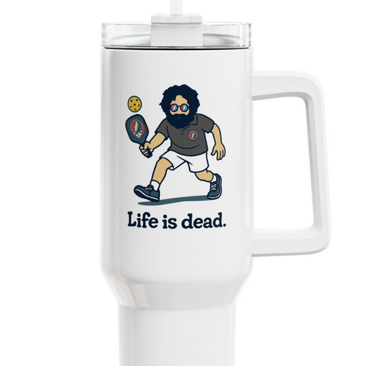 Jerry's In a Pickle - Life is dead. "Fat Man" Tumbler,  Double Insulated 40oz Travel Mug