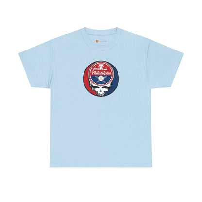 Philadelphia Phillies Grateful Dead Steal Your Face T-Shirt - MLB
