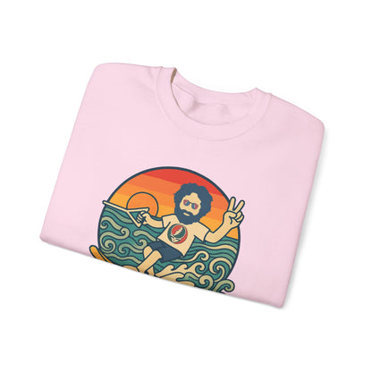 Waterskiin' Jerry Life is dead. Crewneck Sweatshirt
