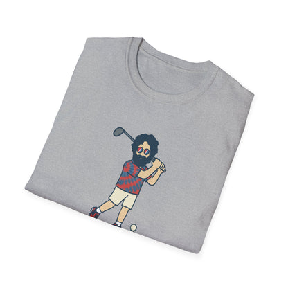 Golfin' Jerry - Life is dead. Grateful Dead TShirt