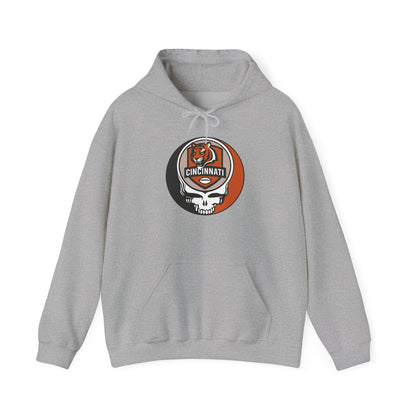Cincinnati Football Stealie Grateful Dead Hoodie - NFL