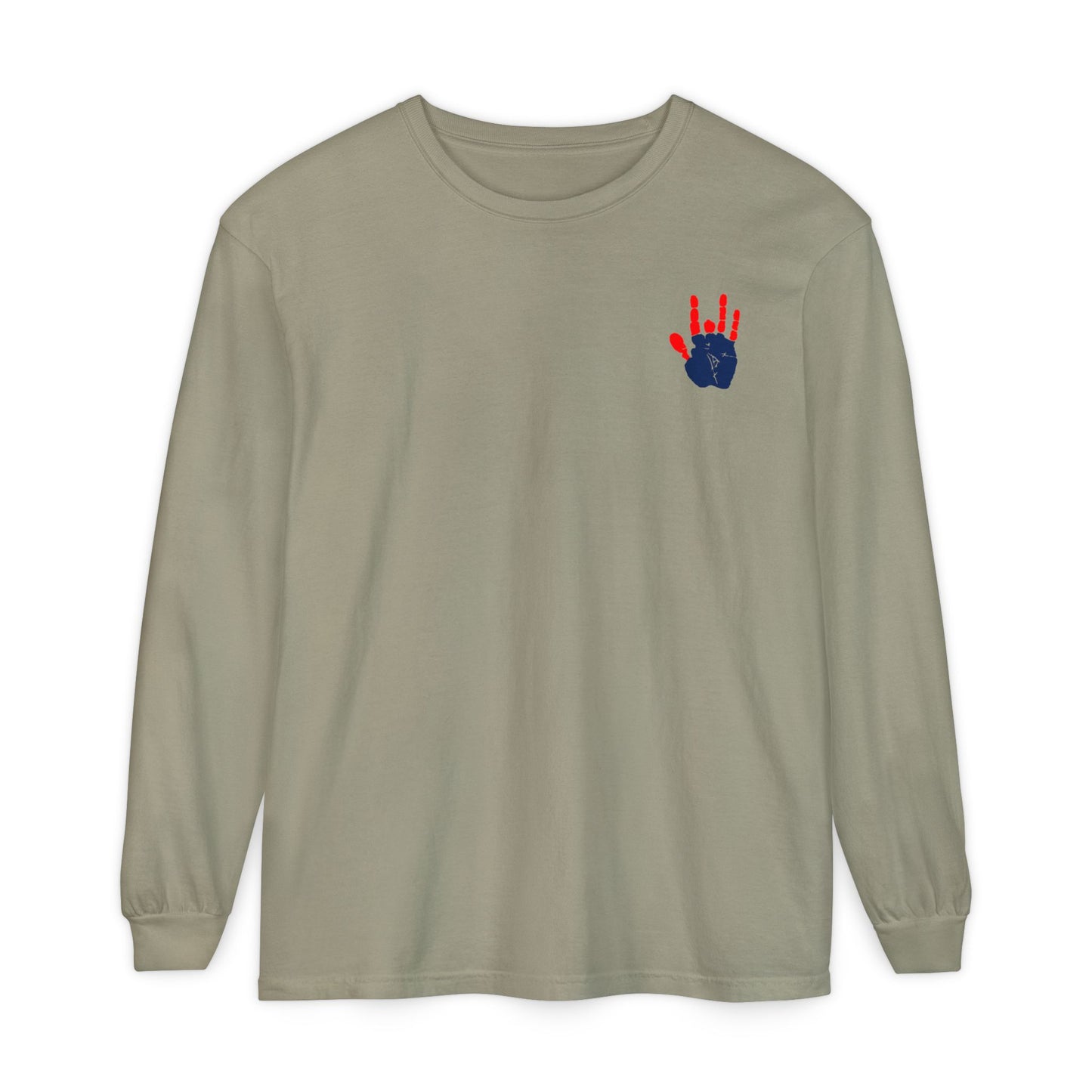 Jerry's Hand Two-Sided Vineyard Collection Garment-dyed Long Sleeve T-Shirt