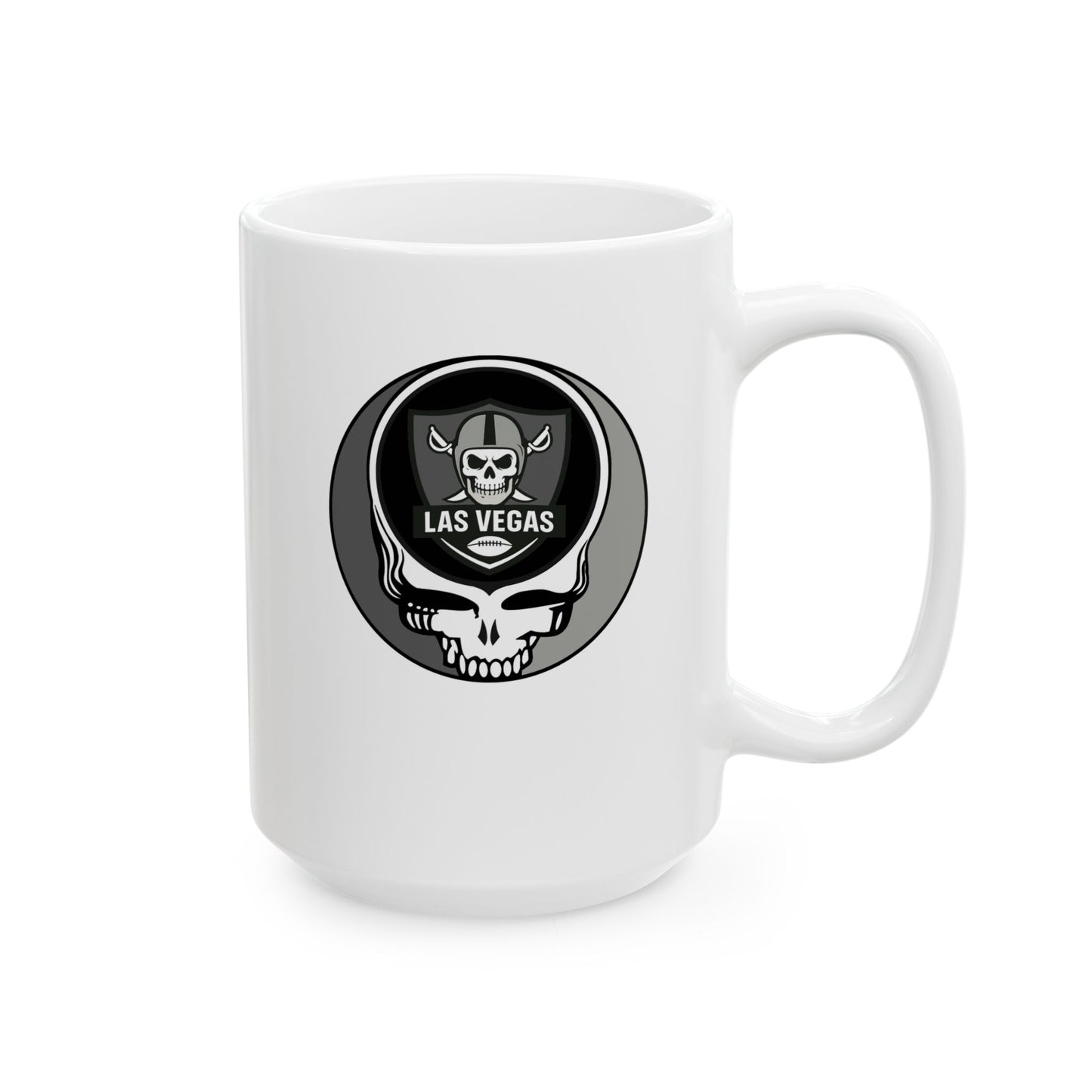 Las Vegas Football Stealie Ceramic Coffee Mug - NFL