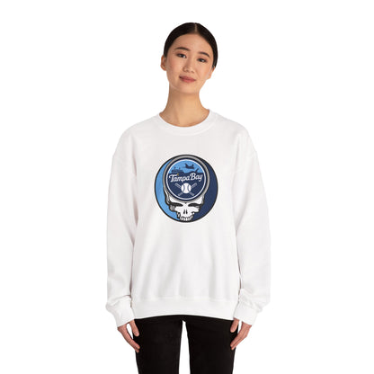 Tampa Bay Rays Stealie Grateful Dead Crewneck Sweatshirt - MLB