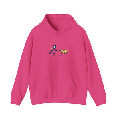 Life is dead. Jerry and His Best Friend Grateful Dead Unisex Hoodie