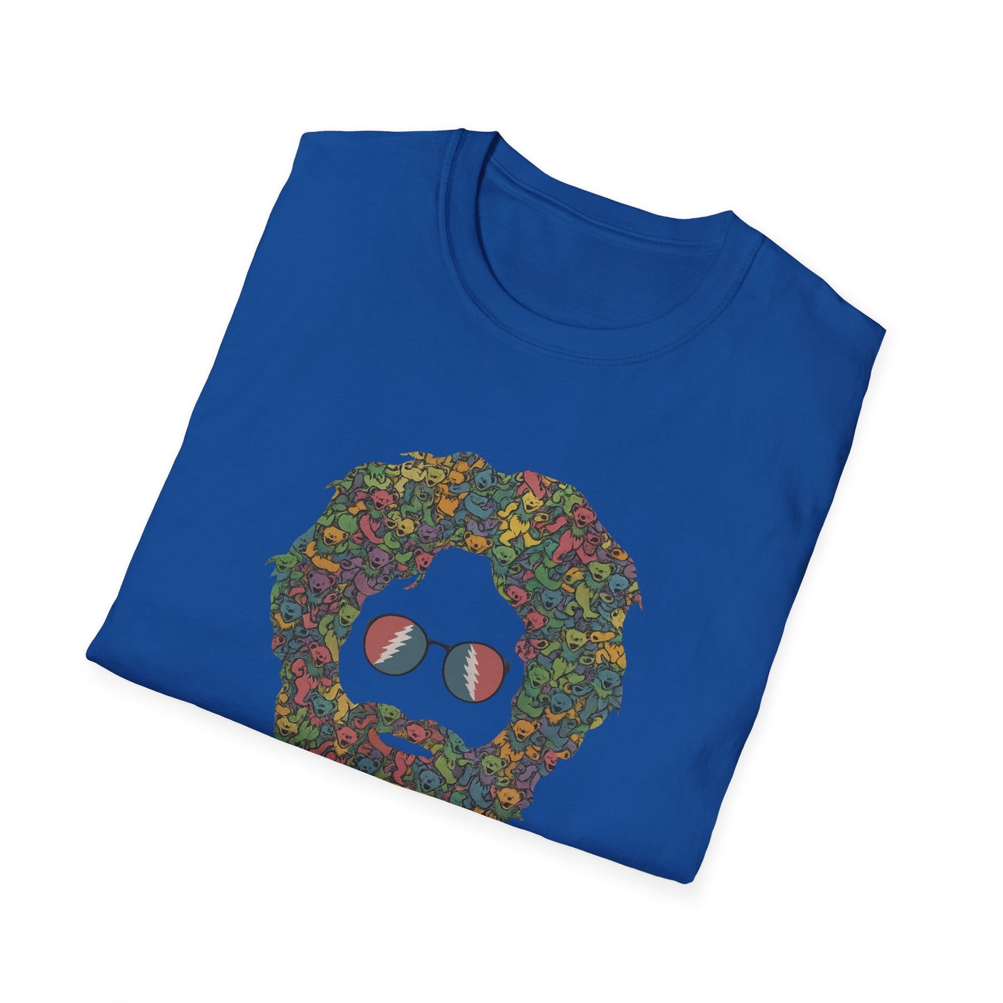 Jerry Garcia Dancing Bears Face - Vineyard Collection Grateful Dead TShirt