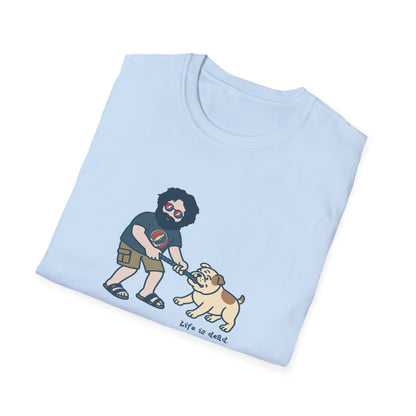 Jerry and Frank are Tuggin' - Life is dead. Grateful Dead TShirt