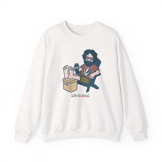 Stay Cool, Jerry Life is dead. Crewneck Sweatshirt
