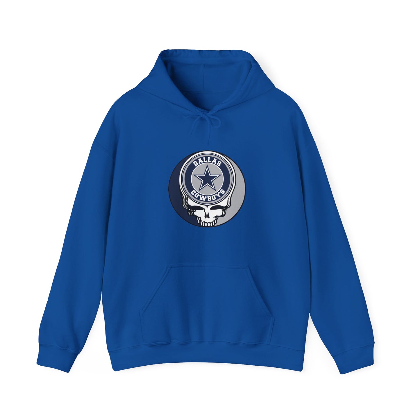 Dallas Football Grateful Dead Hoodie - NFL Fan Apparel