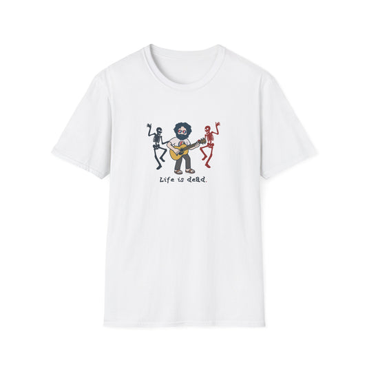 Jammin' Jerry And His Friends - Life is dead. Grateful Dead TShirt