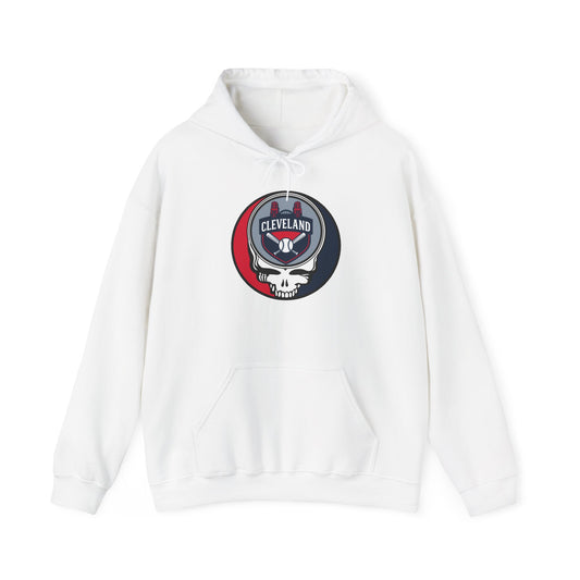 Cleveland Guardians Grateful Dead Unisex Heavy Blend Hoodie - Hooded Sweatshirt