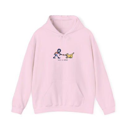 Life is dead. Jerry and His Best Friend Grateful Dead Unisex Hoodie