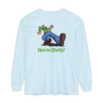 The Do-Dah Man Vineyard Collection Garment-Dyed Two-Sided Long Sleeve T-Shirt
