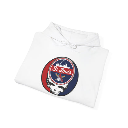 St Louis Cardinals Grateful Dead Unisex Heavy Blend Hoodie - MLB