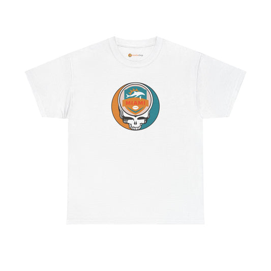 Miami Football Steal Your Face T-Shirt - Dolphins / NFL