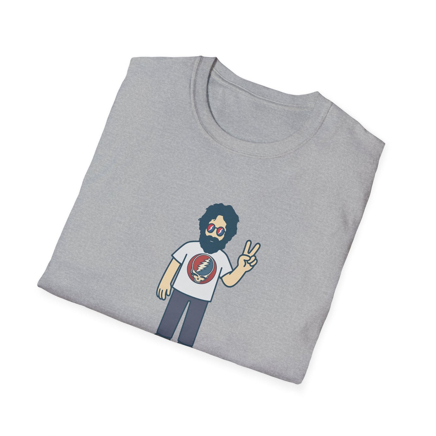 Peace Lovin' Jerry - Life is dead. Grateful Dead TShirt