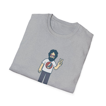 Peace Lovin' Jerry - Life is dead. Grateful Dead TShirt