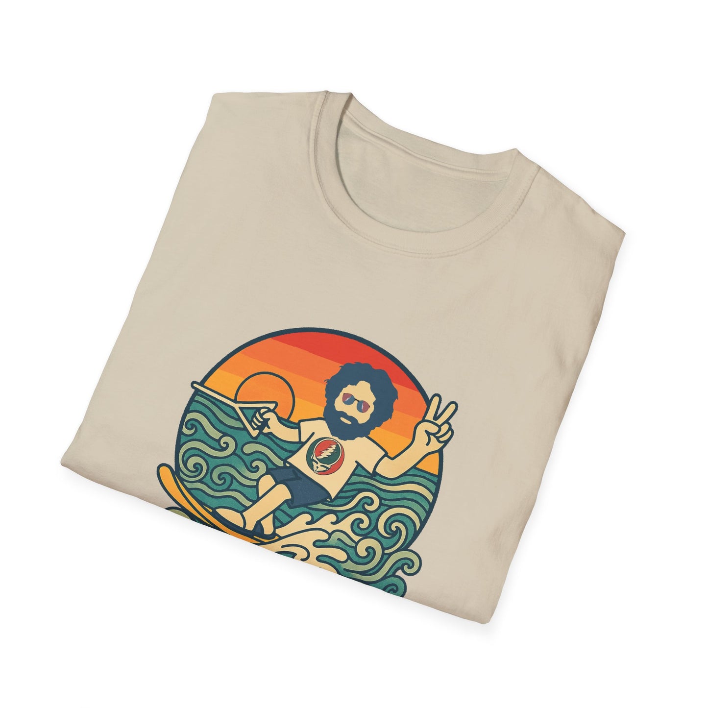 Jerry's Ridin' The Wake Life is dead. T-Shirt