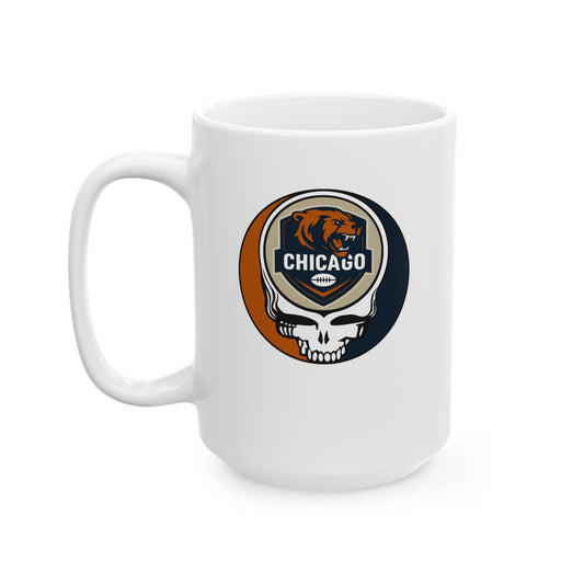 Chicago Football Stealie Ceramic Coffee Mug - NFL