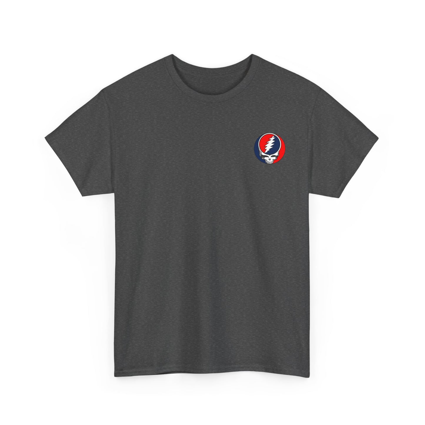 Chicago Cubs Two-Sided Grateful Dead Steal Your Face T-Shirt - MLB