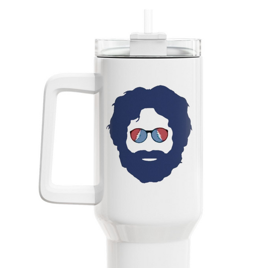 Jerry - Life is dead. "Fat Man" Tumbler,  Double Insulated 40oz Travel Mug