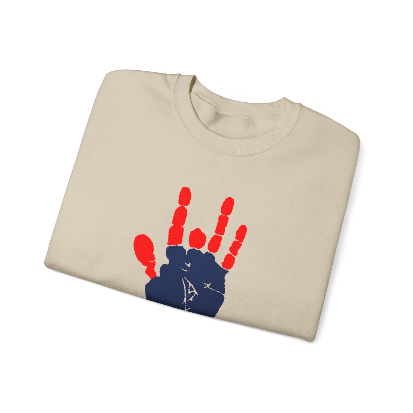 Jarry's Hand | Life is dead. Crewneck Sweatshirt
