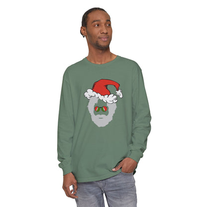 Santa Jerry Vineyard Collection Garment-dyed Long Sleeve T-Shirt